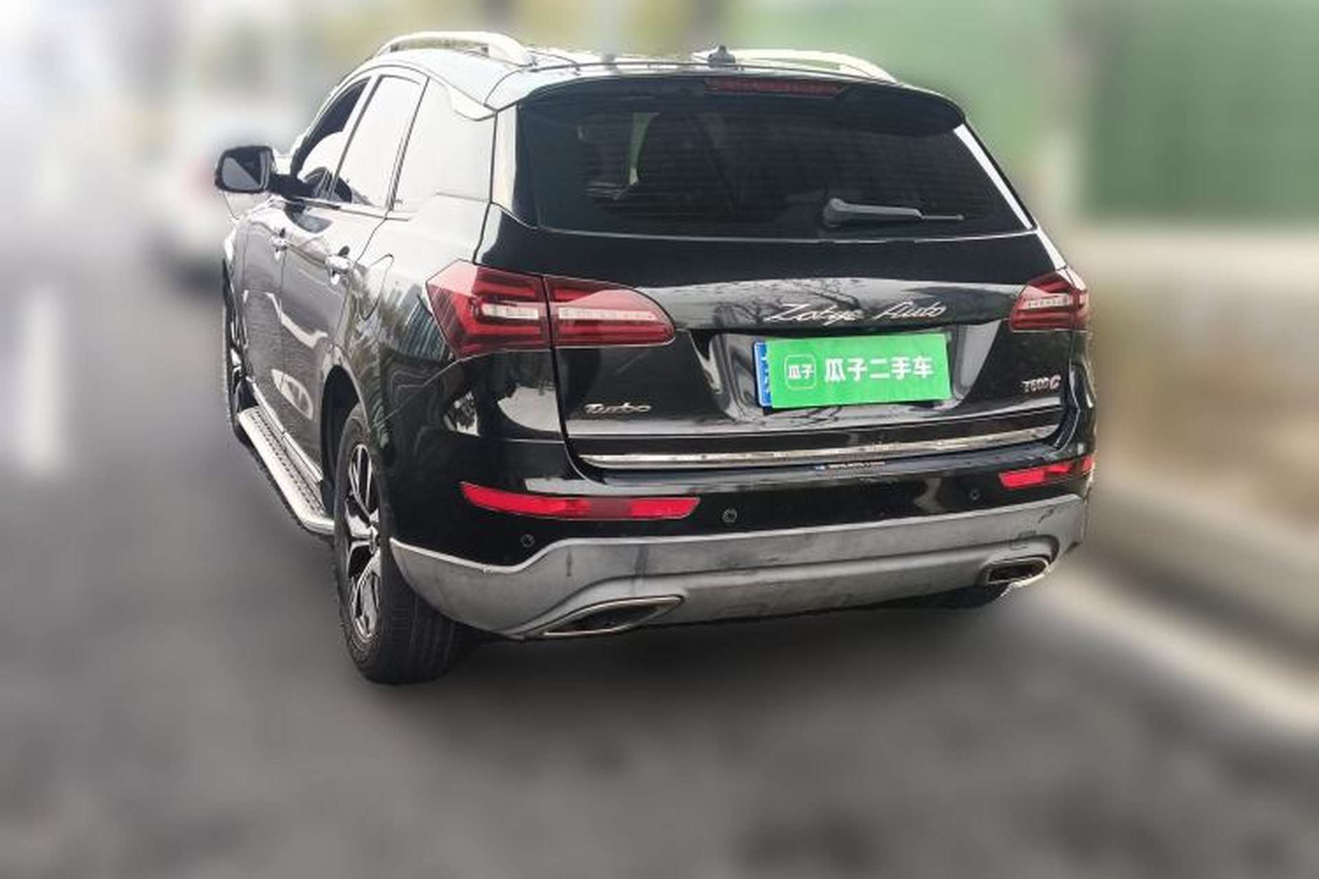 Used Zotye T600 Coupe 2017 1.5T Automatic Luxury Model Rear Left 45 Deg