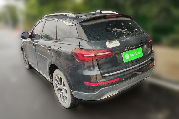Used Zotye T600 Coupe 2017 1.5T Manual Luxury Model Rear Left 45 Deg