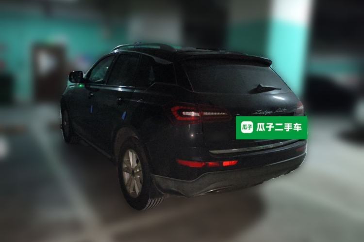 Used Zotye T600 Coupe 2017 1.5T Automatic Luxury Model Rear Left 45 Deg