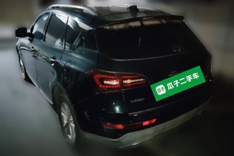 Used Zotye T600 Coupe 2017 1.5T Manual Luxury Model Rear Left 45 Deg