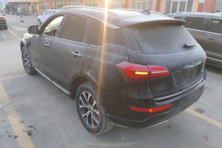 Used Zotye T600 Coupe 2017 1.8T Automatic Luxury Model Rear Left 45 Deg