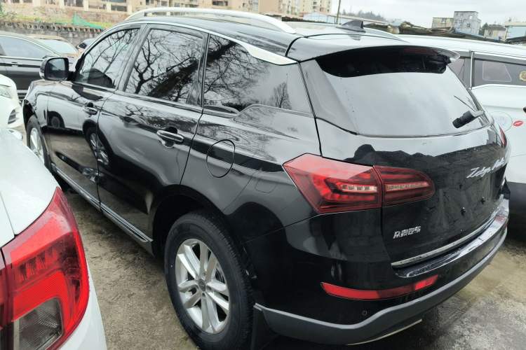Used Zotye T600 Coupe 2017 1.5T Manual Luxury Model Rear Left 45 Deg