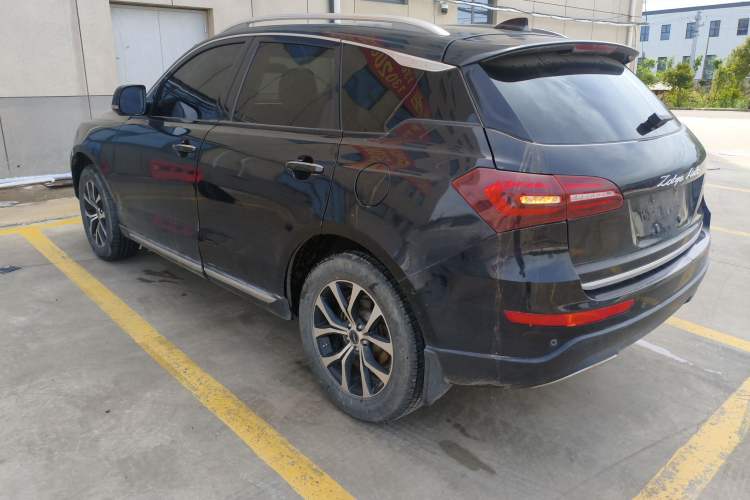 Used Zotye T600 Coupe 2017 1.5T Automatic Luxury Model Rear Left 45 Deg