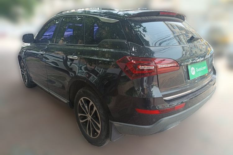 Used Zotye T600 Coupe 2017 1.8T Automatic Luxury Model Rear Left 45 Deg