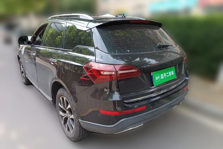 Used Zotye T600 Coupe 2017 1.5T Automatic Luxury Model Rear Left 45 Deg
