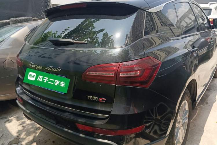 Used Zotye T600 Coupe 2017 1.5T Automatic Luxury Model Rear Right 45 Deg