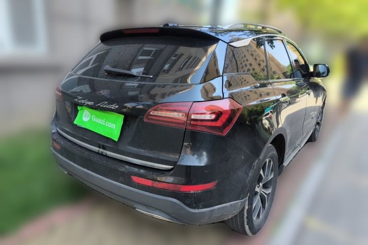 Used Zotye T600 Coupe 2017 1.5T Automatic Luxury Model Rear Right 45 Deg