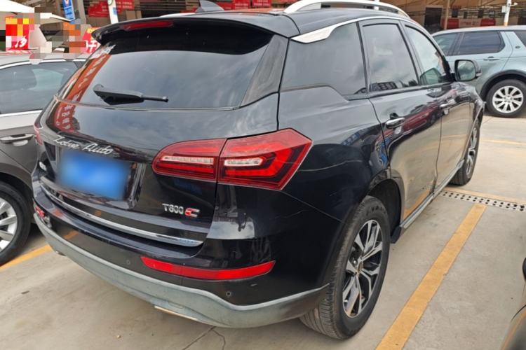 Used Zotye T600 Coupe 2017 1.5T Manual Luxury Model Rear Right 45 Deg