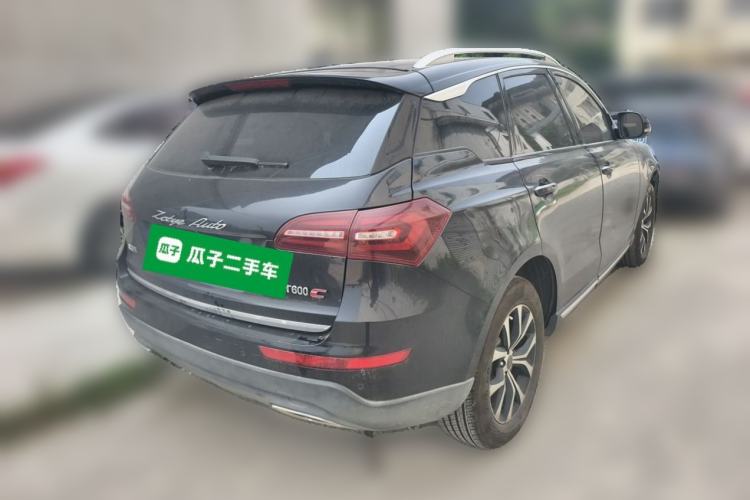 Used Zotye T600 Coupe 2017 1.5T Automatic Luxury Model Rear Right 45 Deg