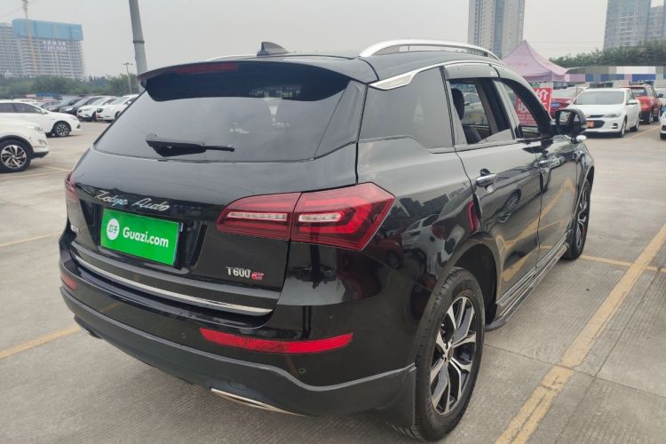Used Zotye T600 Coupe 2017 1.5T Automatic Luxury Model Rear Right 45 Deg