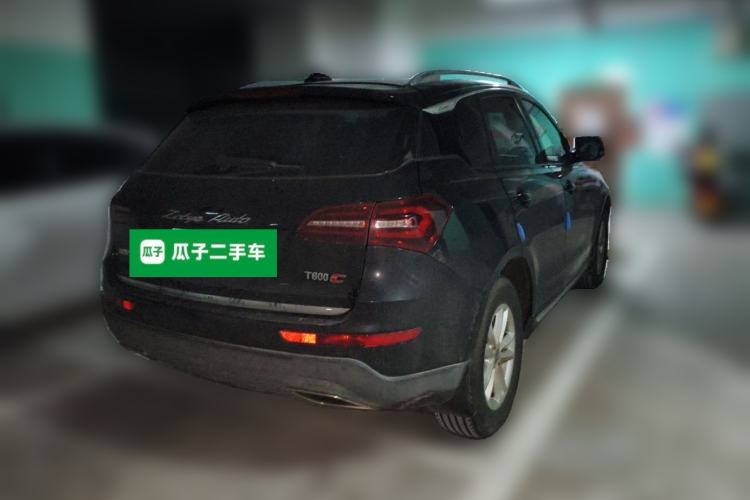 Used Zotye T600 Coupe 2017 1.5T Automatic Luxury Model Rear Right 45 Deg