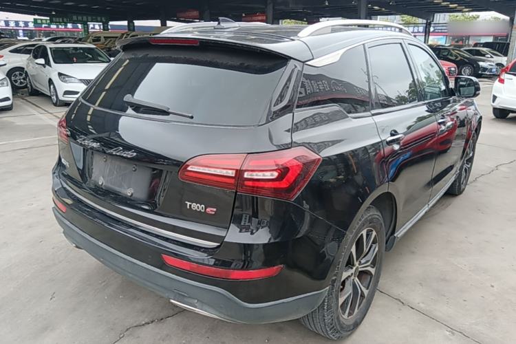 Used Zotye T600 Coupe 2017 1.5T Automatic Luxury Model Rear Right 45 Deg