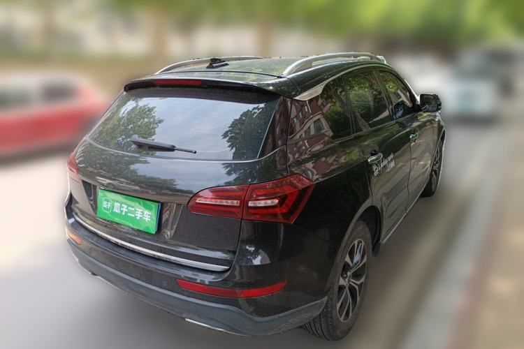 Used Zotye T600 Coupe 2017 1.5T Automatic Luxury Model Rear Right 45 Deg