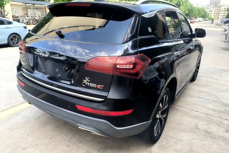 Used Zotye T600 Coupe 2017 1.5T Automatic Luxury Model Rear Right 45 Deg