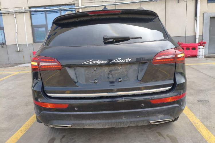 Used Zotye T600 Coupe 2017 1.5T Automatic Luxury Model Rear