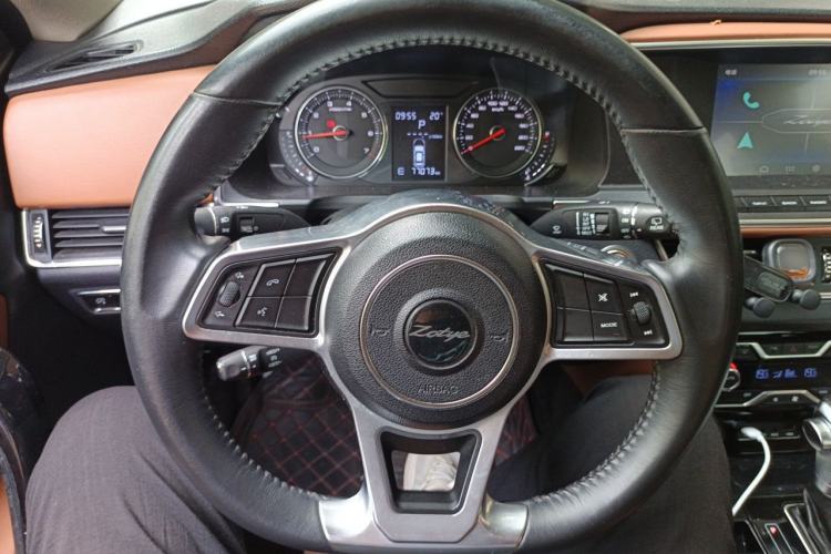 Used Zotye T600 Coupe 2017 1.5T Automatic Luxury Model Steering Wheel