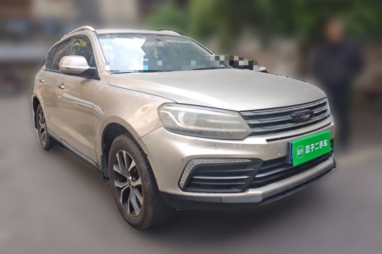 Used Zotye T600 Coupe 2017 1.5T Automatic Luxury Model Front Right 45 Deg
