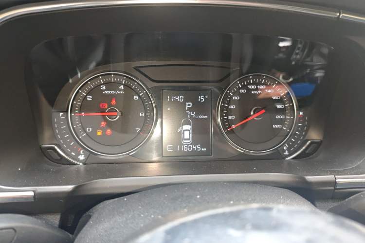 Used Zotye T600 Coupe 2017 1.5T Automatic Luxury Model Instrument Cluster