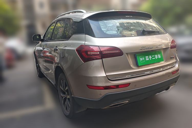 Used Zotye T600 Coupe 2017 1.5T Automatic Luxury Model Rear Left 45 Deg