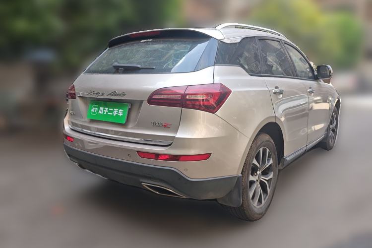 Used Zotye T600 Coupe 2017 1.5T Automatic Luxury Model Rear Right 45 Deg