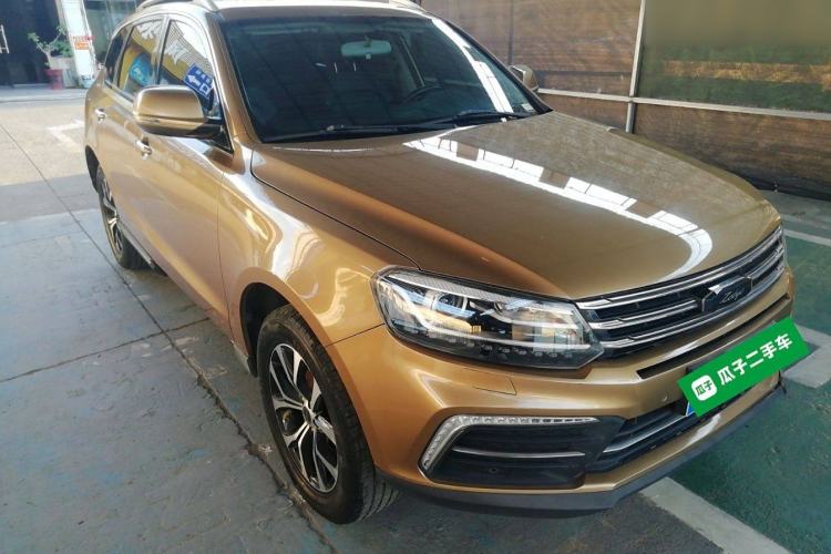 Used Zotye T600 Coupe 2017 1.5T Automatic Luxury Model Front Right 45 Deg