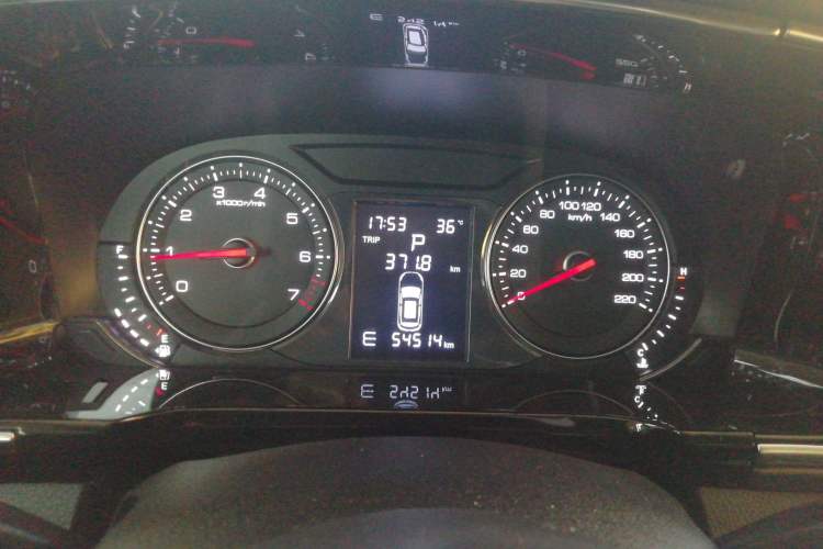 Used Zotye T600 Coupe 2017 1.5T Automatic Luxury Model Instrument Cluster