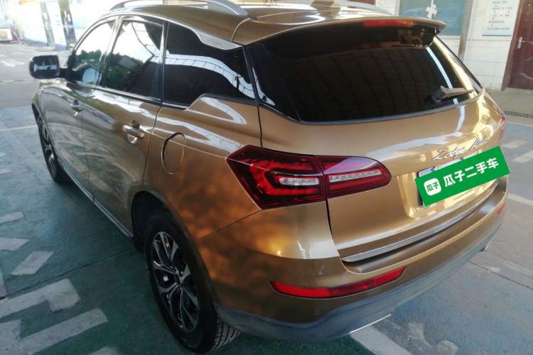 Used Zotye T600 Coupe 2017 1.5T Automatic Luxury Model Left Side