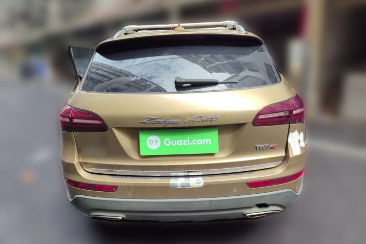 Used Zotye T600 Coupe 2017 1.5T Automatic Luxury Model Rear