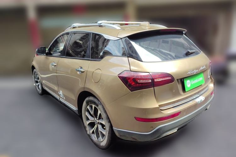 Used Zotye T600 Coupe 2017 1.5T Automatic Luxury Model Rear Left 45 Deg