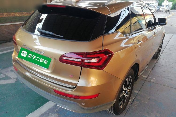 Used Zotye T600 Coupe 2017 1.5T Automatic Luxury Model Rear Right 45 Deg