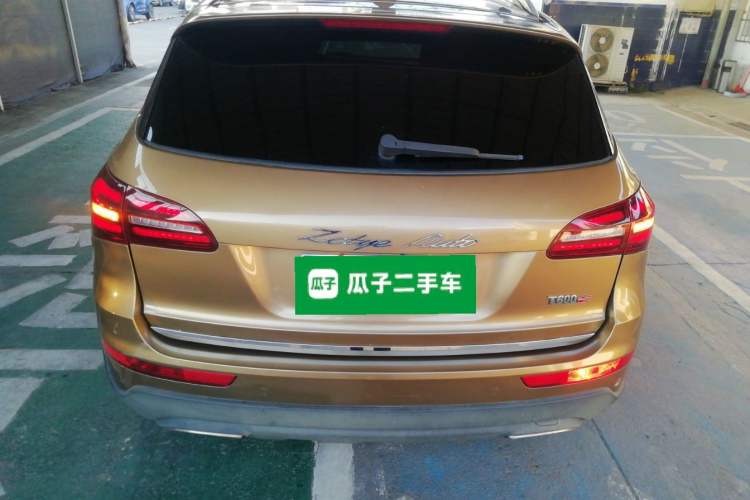 Used Zotye T600 Coupe 2017 1.5T Automatic Luxury Model Rear