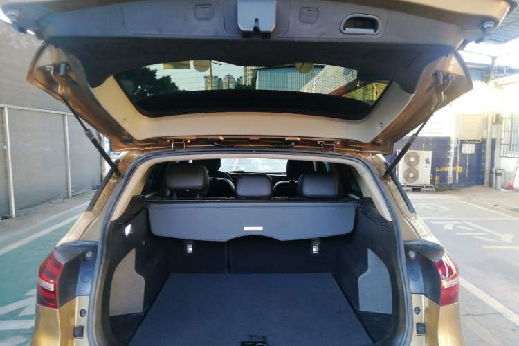 Used Zotye T600 Coupe 2017 1.5T Automatic Luxury Model Trunk