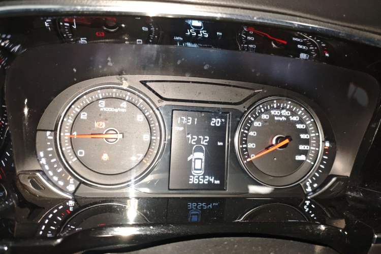 Used Zotye T600 Coupe 2017 1.5T Manual Luxury Model Instrument Cluster