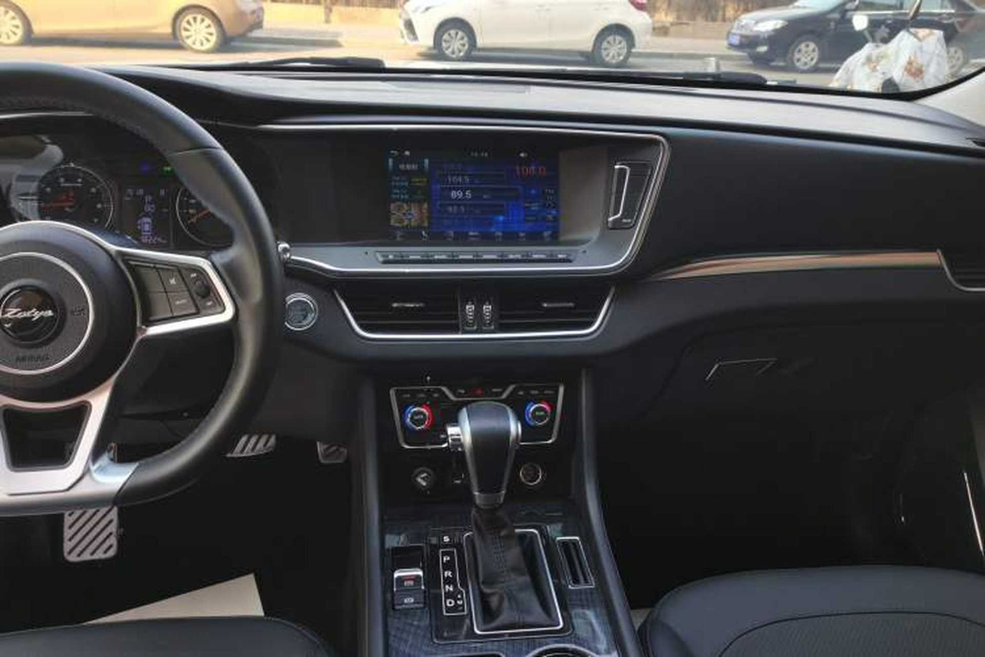 Used Zotye T600 Coupe 2017 1.5T Automatic Luxury Model Audio And AC Panel