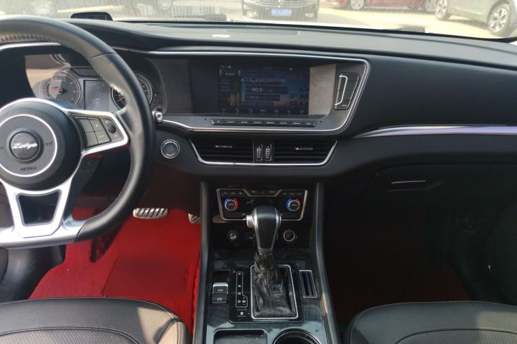 Used Zotye T600 Coupe 2017 1.5T Automatic Luxury Model Audio And AC Panel