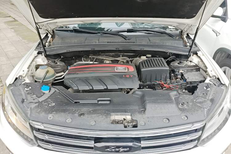 Used Zotye T600 Coupe 2017 1.5T Automatic Luxury Model Engine Bay