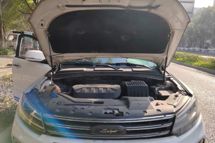 Used Zotye T600 Coupe 2017 1.5T Automatic Luxury Model Engine Bay