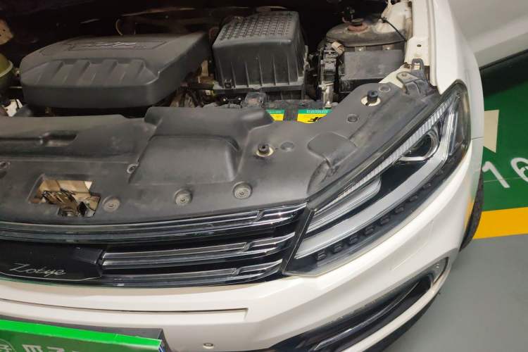 Used Zotye T600 Coupe 2017 1.5T Automatic Luxury Model Engine Bay Left