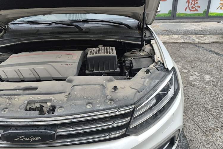 Used Zotye T600 Coupe 2017 1.5T Automatic Luxury Model Engine Bay Left