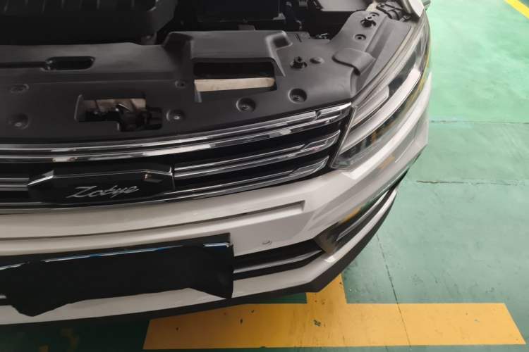 Used Zotye T600 Coupe 2017 1.5T Automatic Luxury Model Engine Bay Left