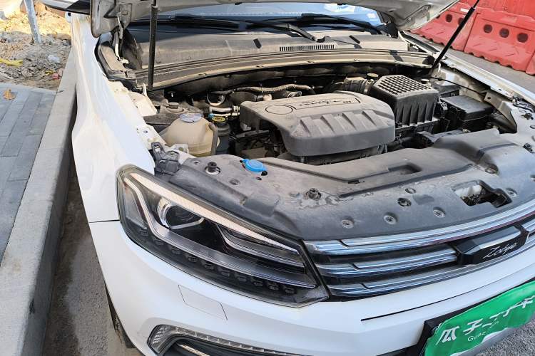 Used Zotye T600 Coupe 2017 1.5T Automatic Luxury Model Engine Bay Right