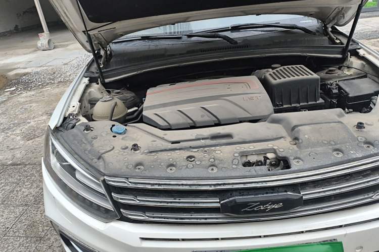 Used Zotye T600 Coupe 2017 1.5T Automatic Luxury Model Engine Bay Right