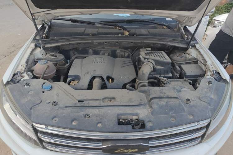Used Zotye T600 Coupe 2017 1.5T Manual Luxury Model Engine Bay