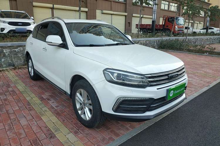 Used Zotye T600 Coupe 2017 1.5T Automatic Luxury Model Front Right 45 Deg