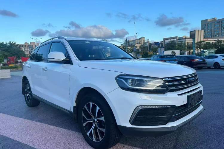 Used Zotye T600 Coupe 2017 1.5T Manual Luxury Model Front Right 45 Deg