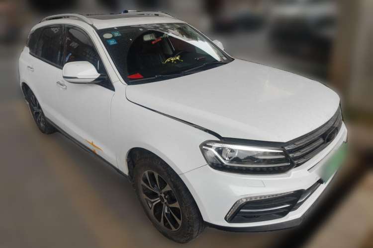 Used Zotye T600 Coupe 2017 1.5T Automatic Luxury Model Front Right 45 Deg
