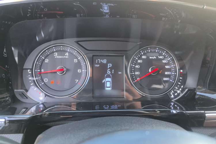 Used Zotye T600 Coupe 2017 1.5T Automatic Luxury Model Instrument Cluster
