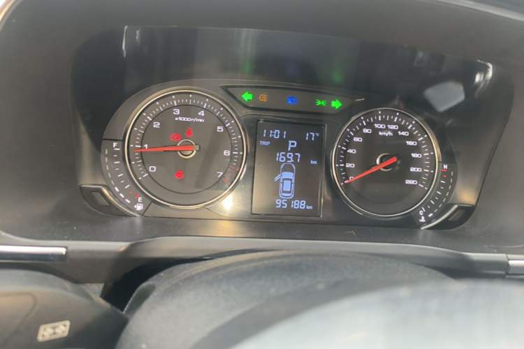 Used Zotye T600 Coupe 2017 1.8T Automatic Prestige Model Instrument Cluster
