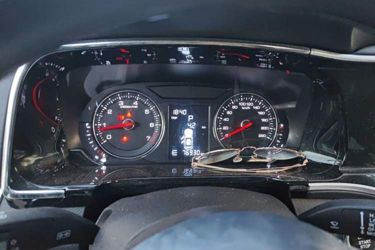 Used Zotye T600 Coupe 2017 1.5T Automatic Luxury Model Instrument Cluster