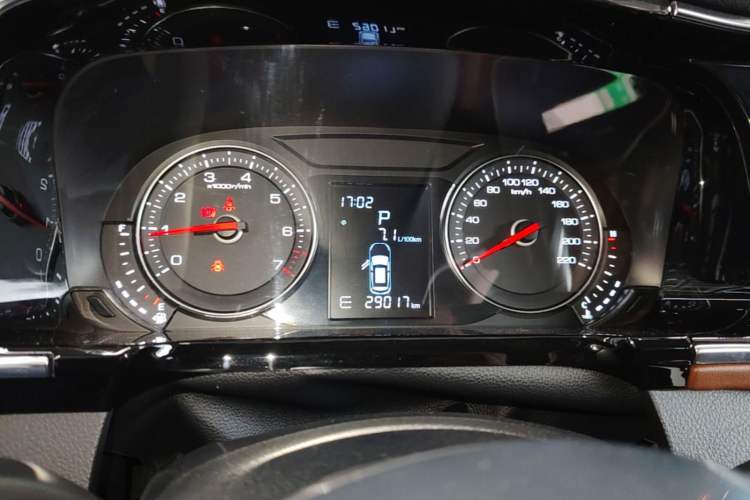 Used Zotye T600 Coupe 2017 1.5T Automatic Luxury Model Instrument Cluster